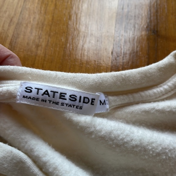 Super soft cotton fleece stateside sweatshirt - Picture 2 of 2